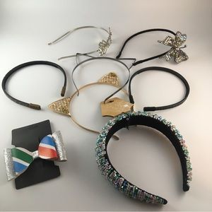 Headband Bundle, Beaded, Metal, Assorted Lot